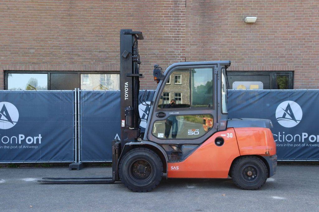 Heftruck Toyota 40-8FD50N Diesel 5000kg 4.0m 2015