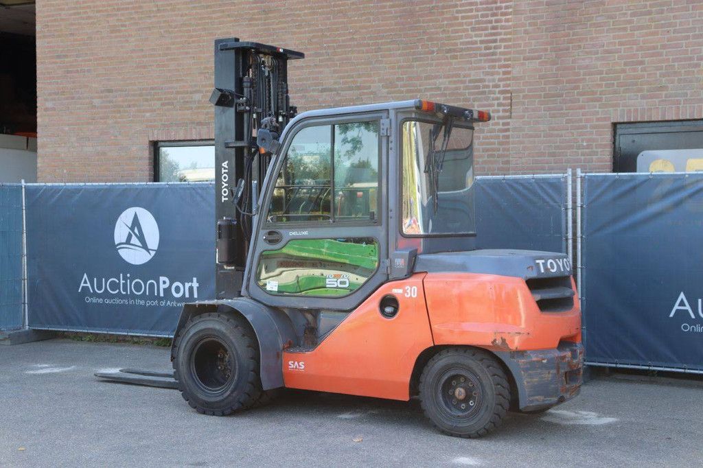 Heftruck Toyota 40-8FD50N Diesel 5000kg 4.0m 2015