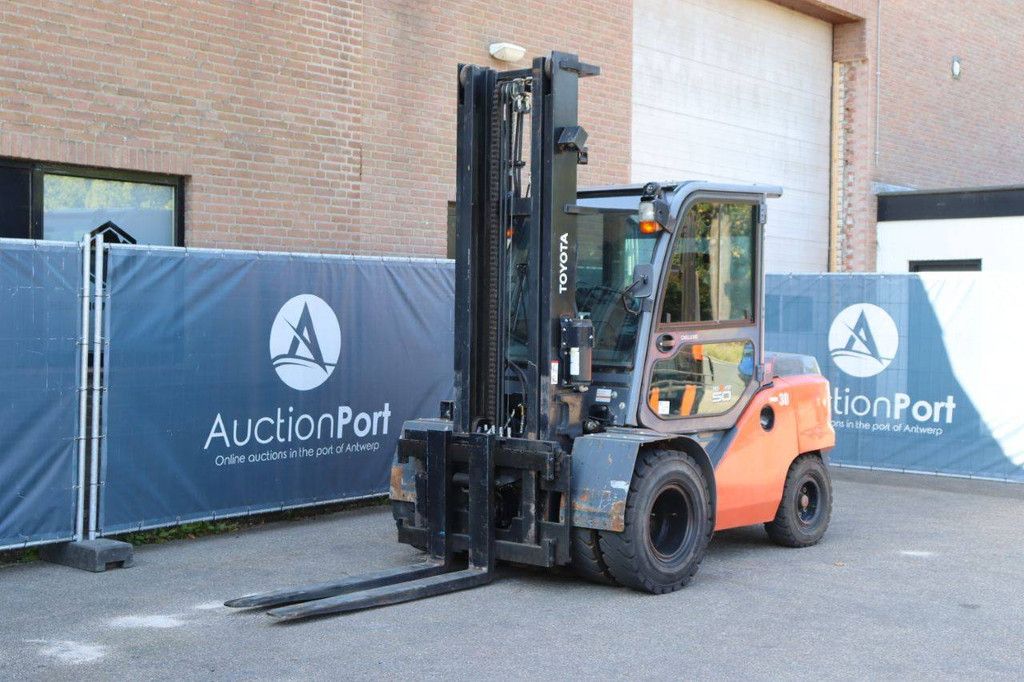 Heftruck Toyota 40-8FD50N Diesel 5000kg 4.0m 2015