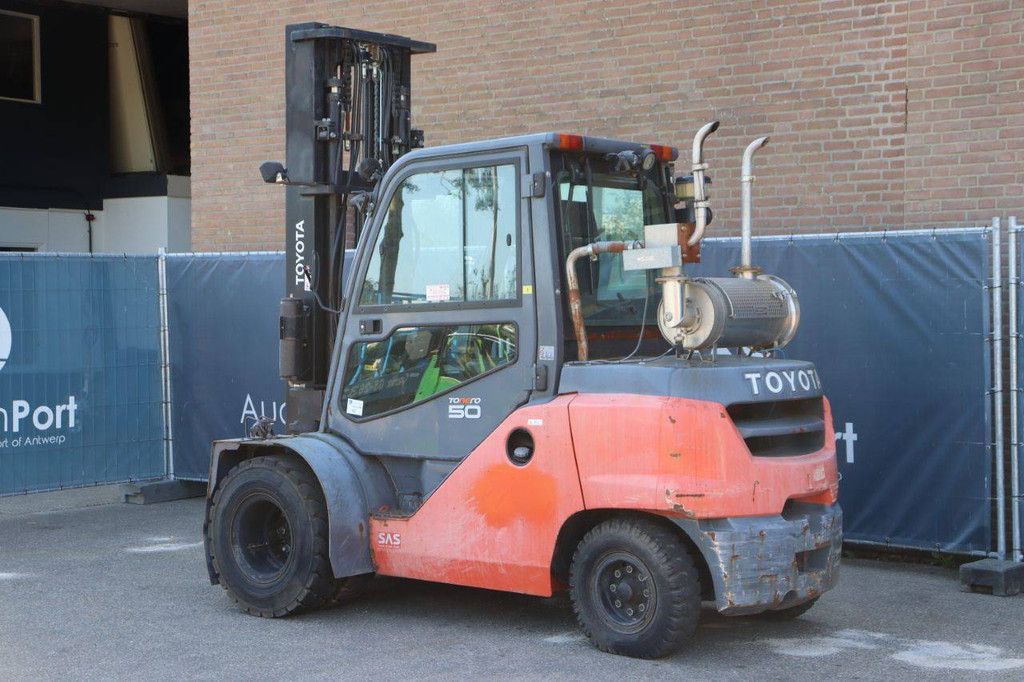 Gabelstapler Toyota 40-8FD50N Treibgas 5000kg 4,5m 2016