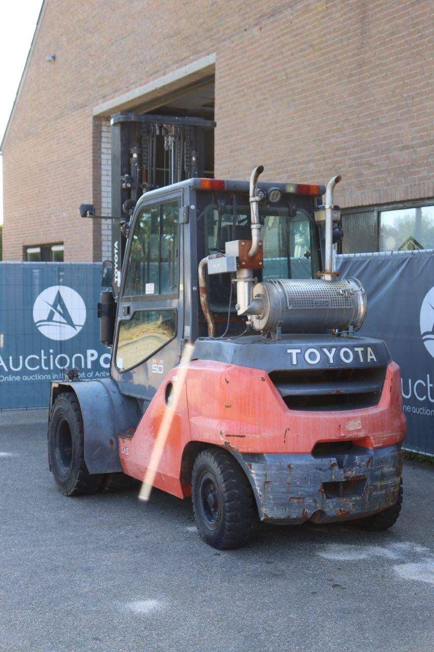Gabelstapler Toyota 40-8FD50N Treibgas 5000kg 4,5m 2016