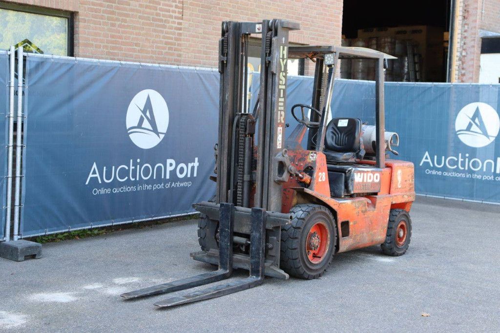 Heftruck Hyster H3.00XLX LPG 3000kg 4.8m 1991