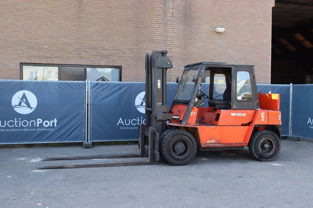 Forklift Jungheinrich DFG75HC Diesel 7500kg 1991