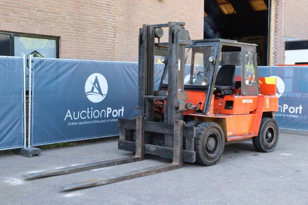 Forklift Jungheinrich DFG75HC Diesel 7500kg 1991