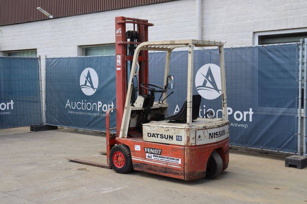 Gabelstapler Nissan Datsun 15 NA0YL15U Elektro 1350kg 3,7m
