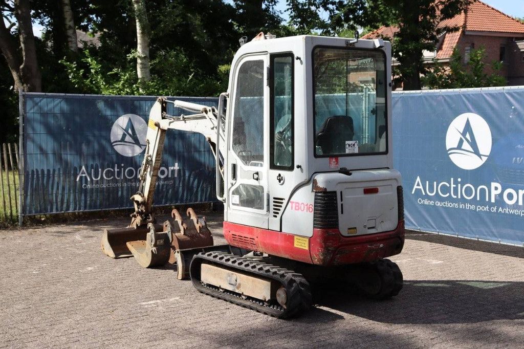 Mini excavator Takeuchi TB016 Diesel 2009