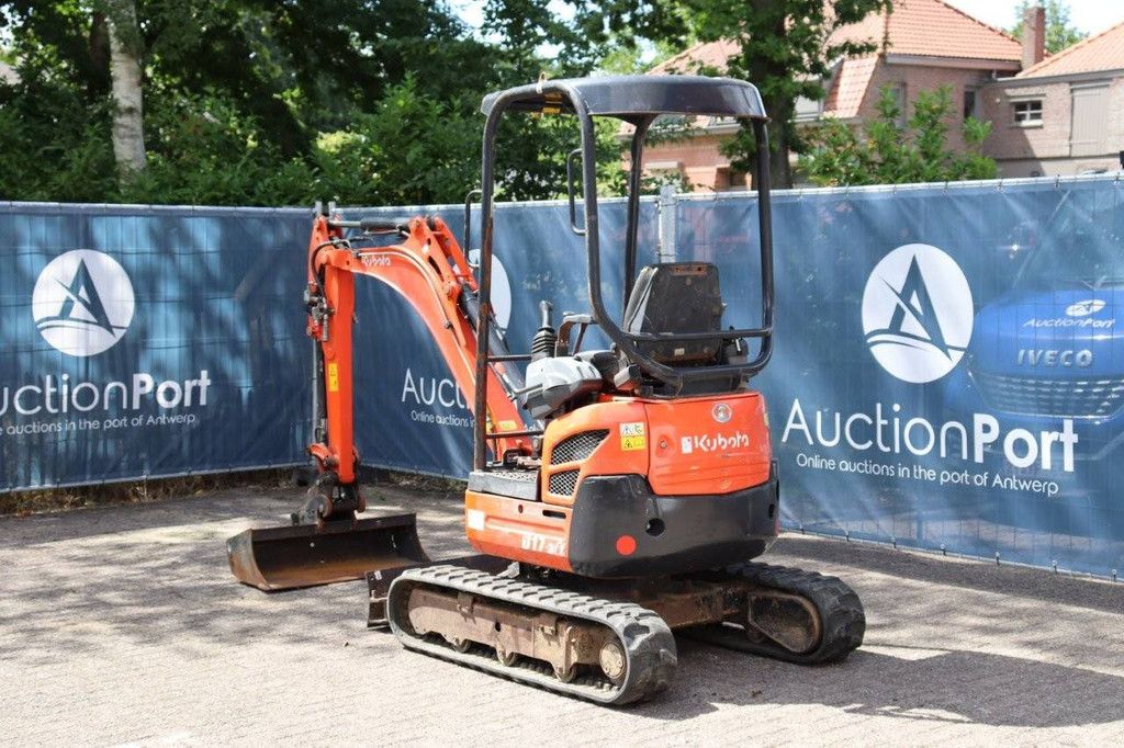 Mini excavator Kubota U17-3a Diesel 2016