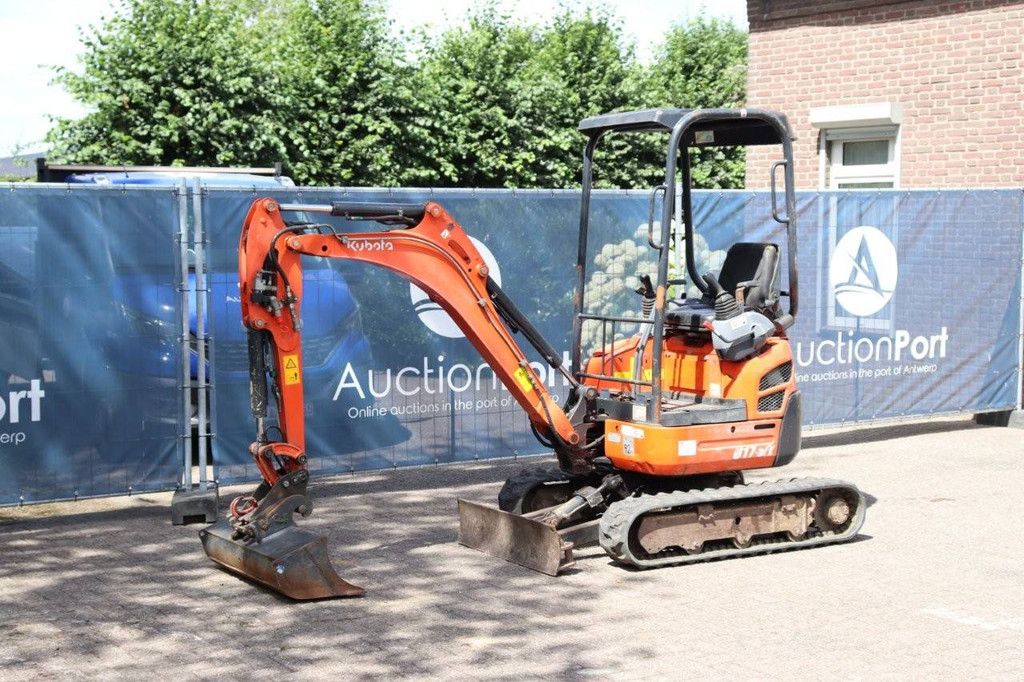 Mini excavator Kubota U17-3a Diesel 2016