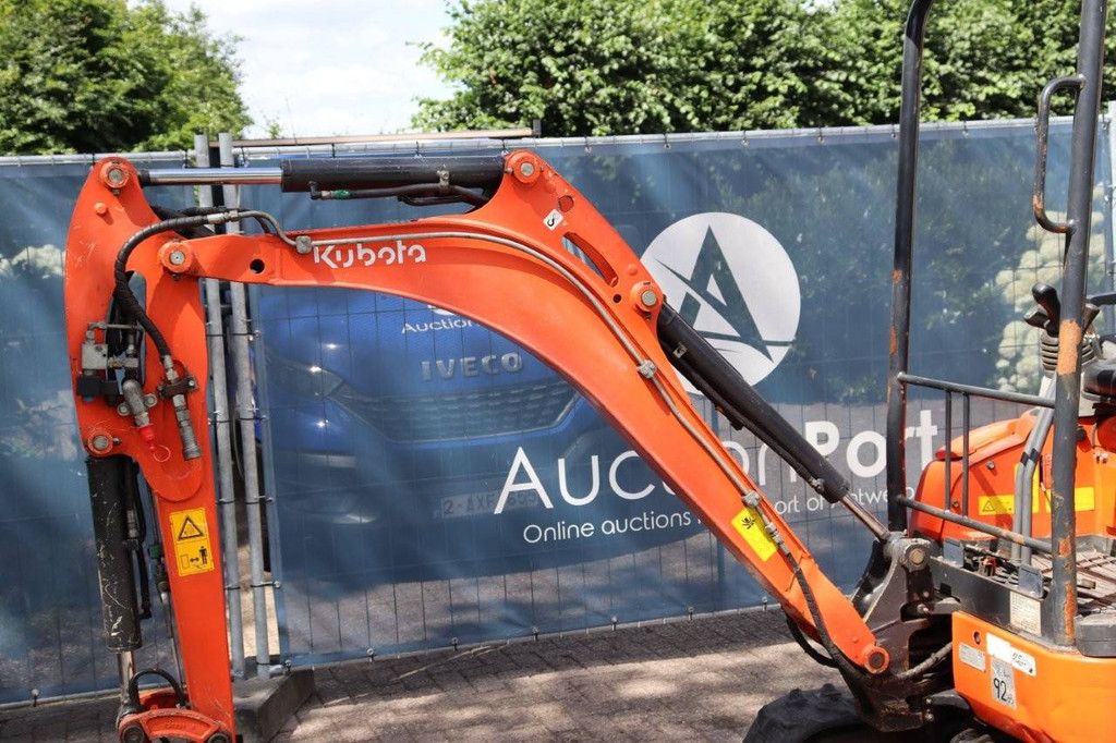 Mini excavator Kubota U17-3a Diesel 2016