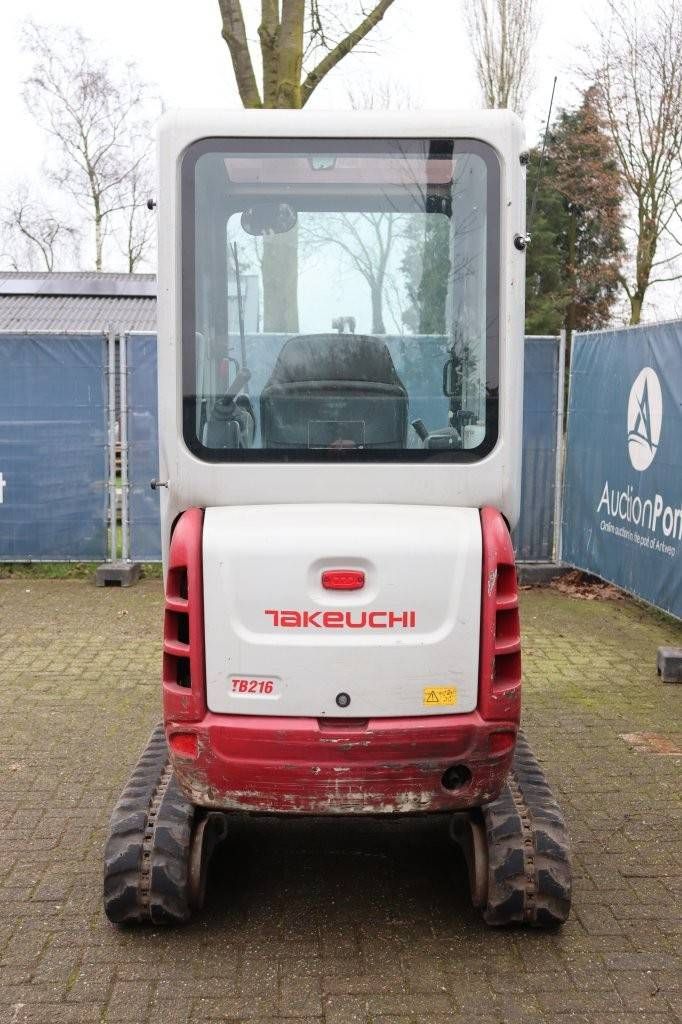 Mini excavator Takeuchi TB216 Diesel 2014