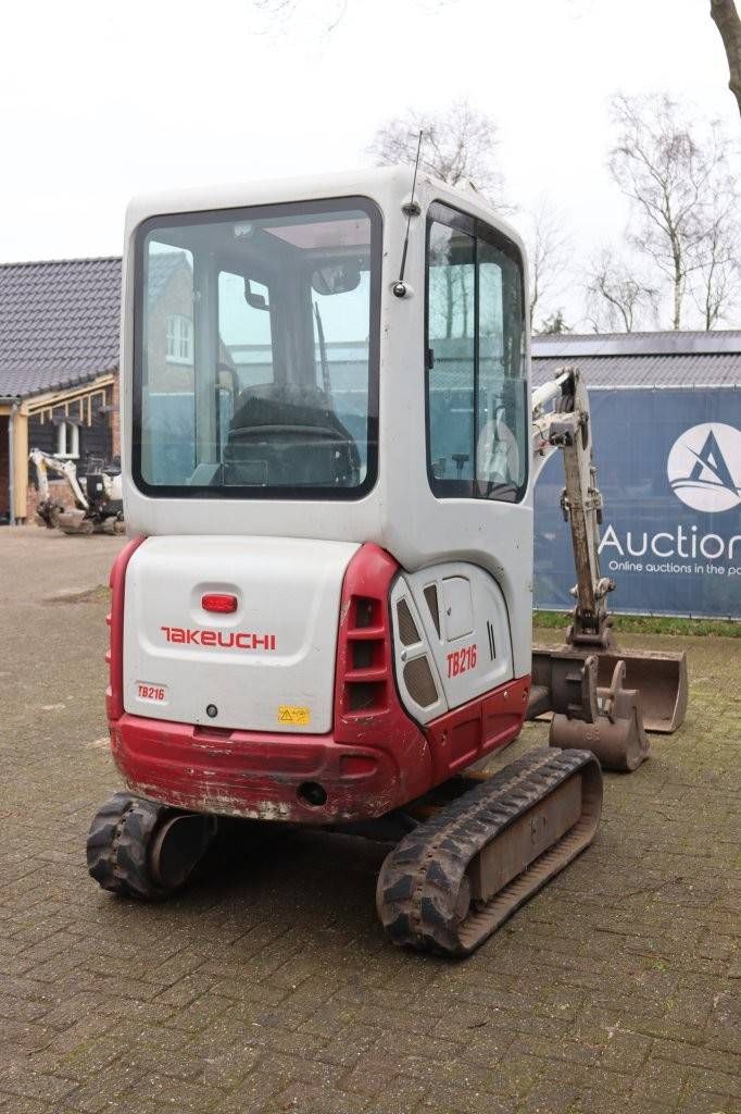 Mini excavator Takeuchi TB216 Diesel 2014