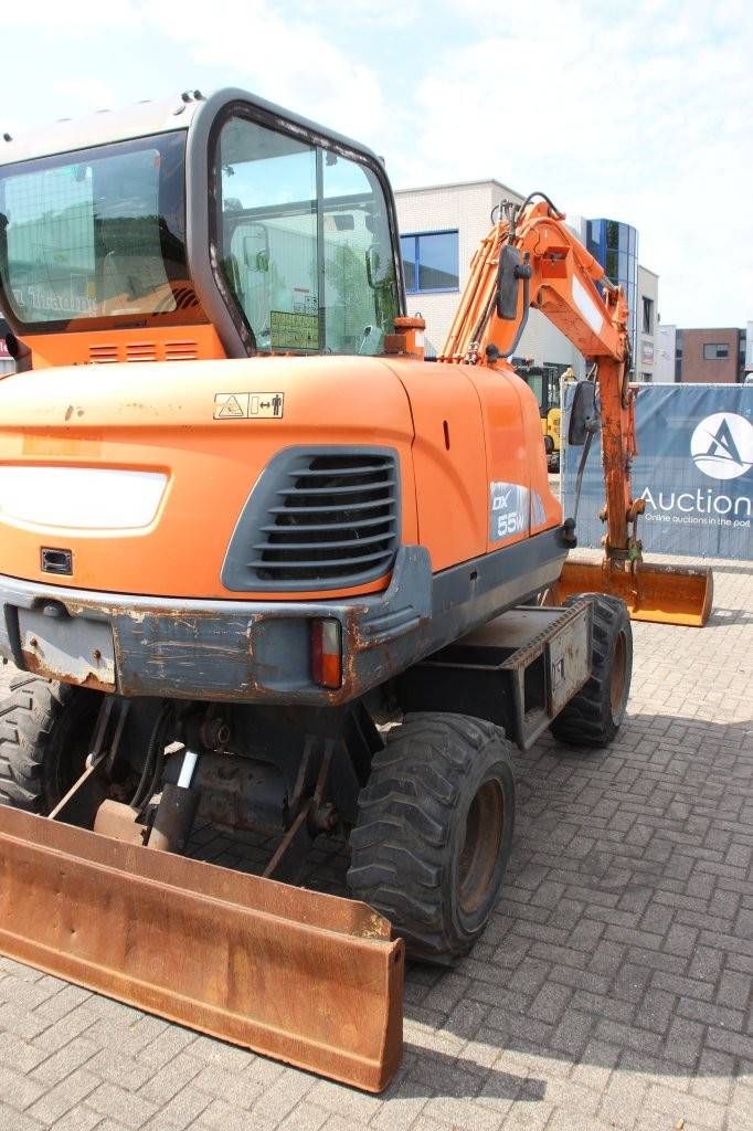 Doosan DX55W Diesel-Mobilbagger 2015