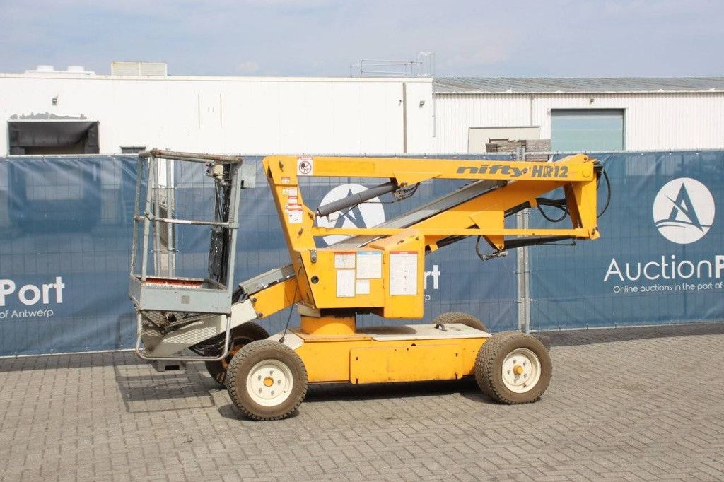 Nifty HR12NE Electric 12.2m Articulated Boom Lift 2011