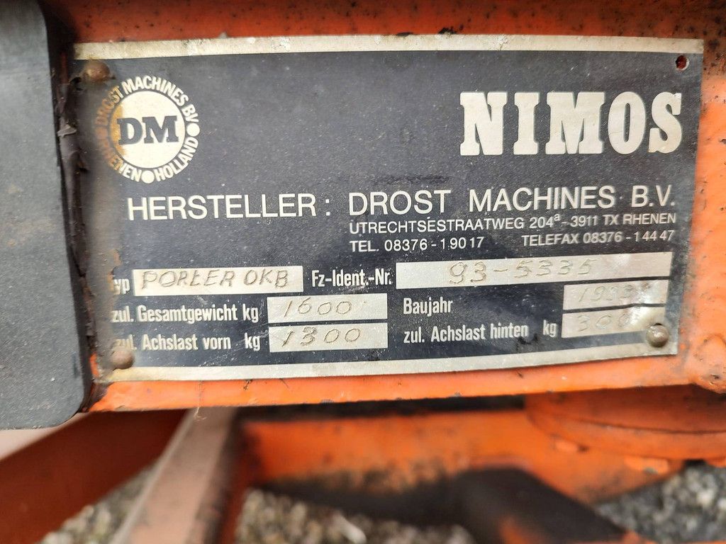 Tool carrier Nimos Diesel