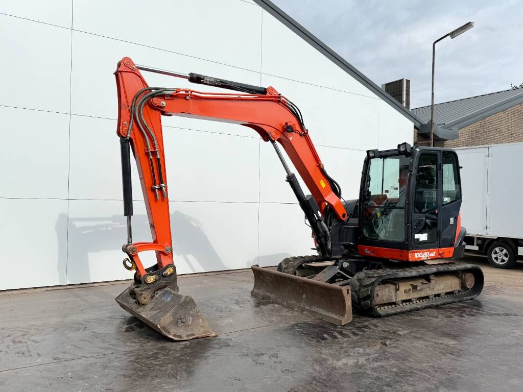 Kubota KX080-4A - Hammer Lines / Quick Coupler