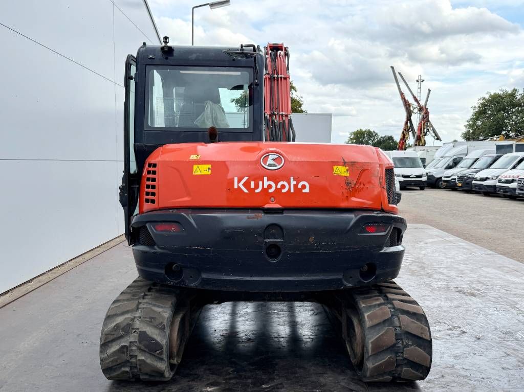 Kubota KX080-4A - Hammer Lines / Quick Coupler