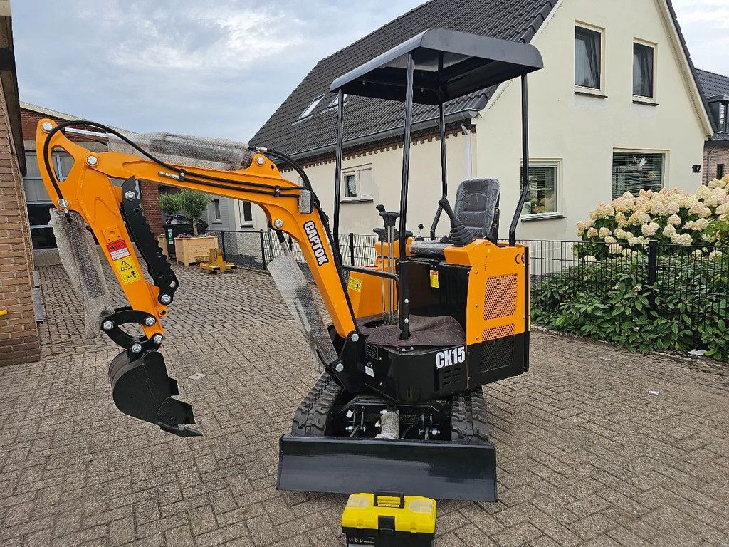 Briggs en Stratton Ck15 1500 kg graafmachine minigraver servo