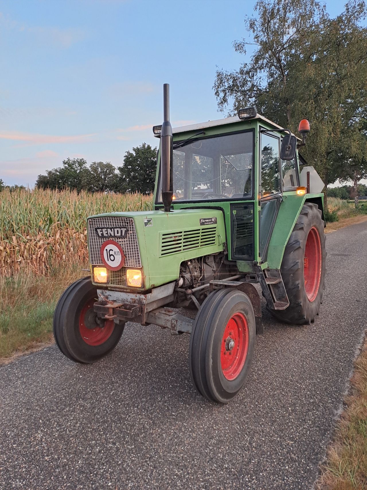 Fendt Farmer 102S | Inruil & transport mogelijk