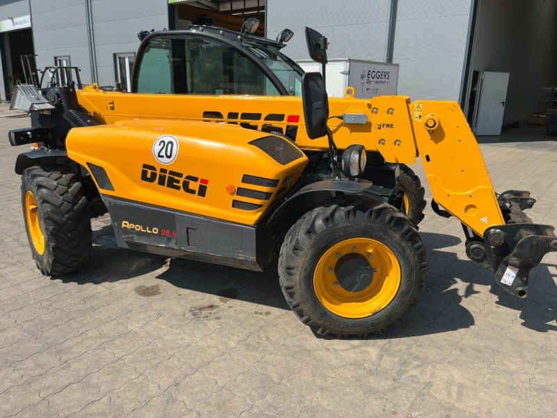 Dieci MINI AGRI APOLLO 26.6, Schaufel, Palettengabel, nur 820 h !