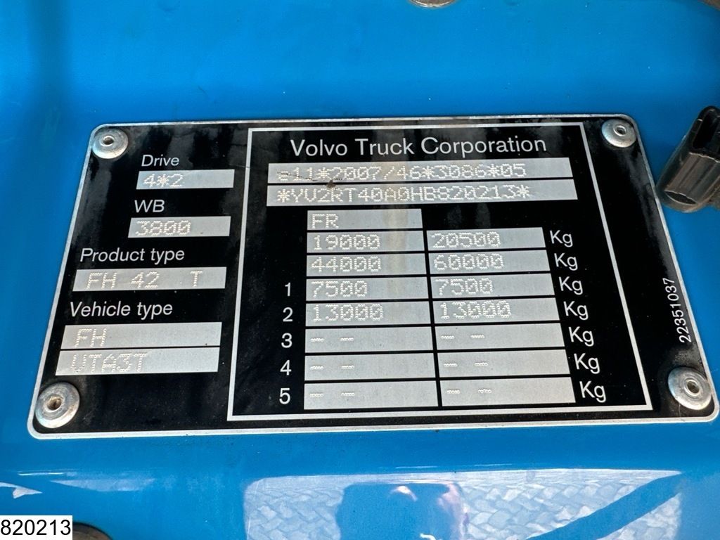 Volvo FH 500 EURO 6, Standairco