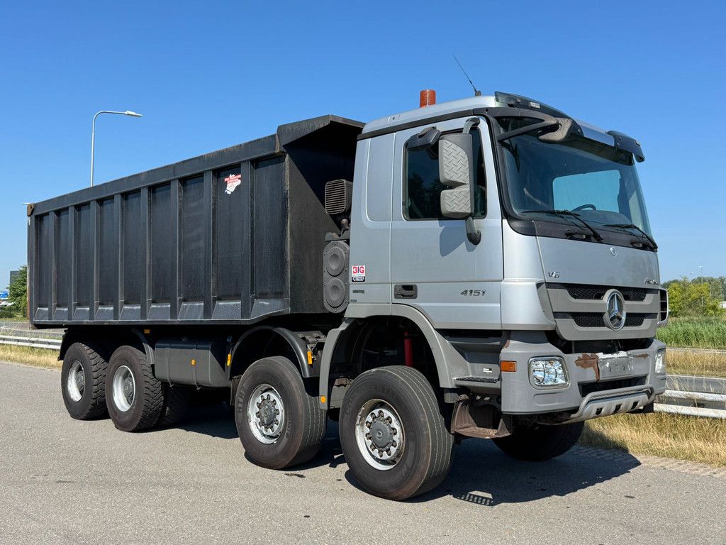 MercedesBenz ACTROS 4851 V8 8x8 tipper