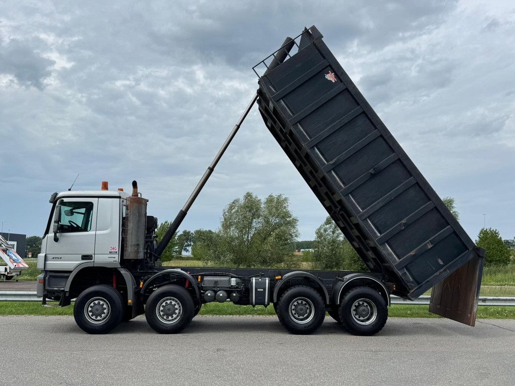 MercedesBenz ACTROS 4151 V8 8x8 tipper