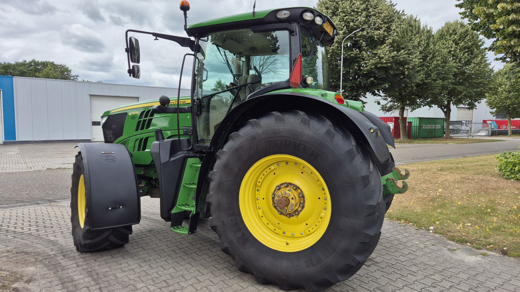 JOHN DEERE 6210R DD, 40Kmh. Lucht, Fronthef PTO, TLS.