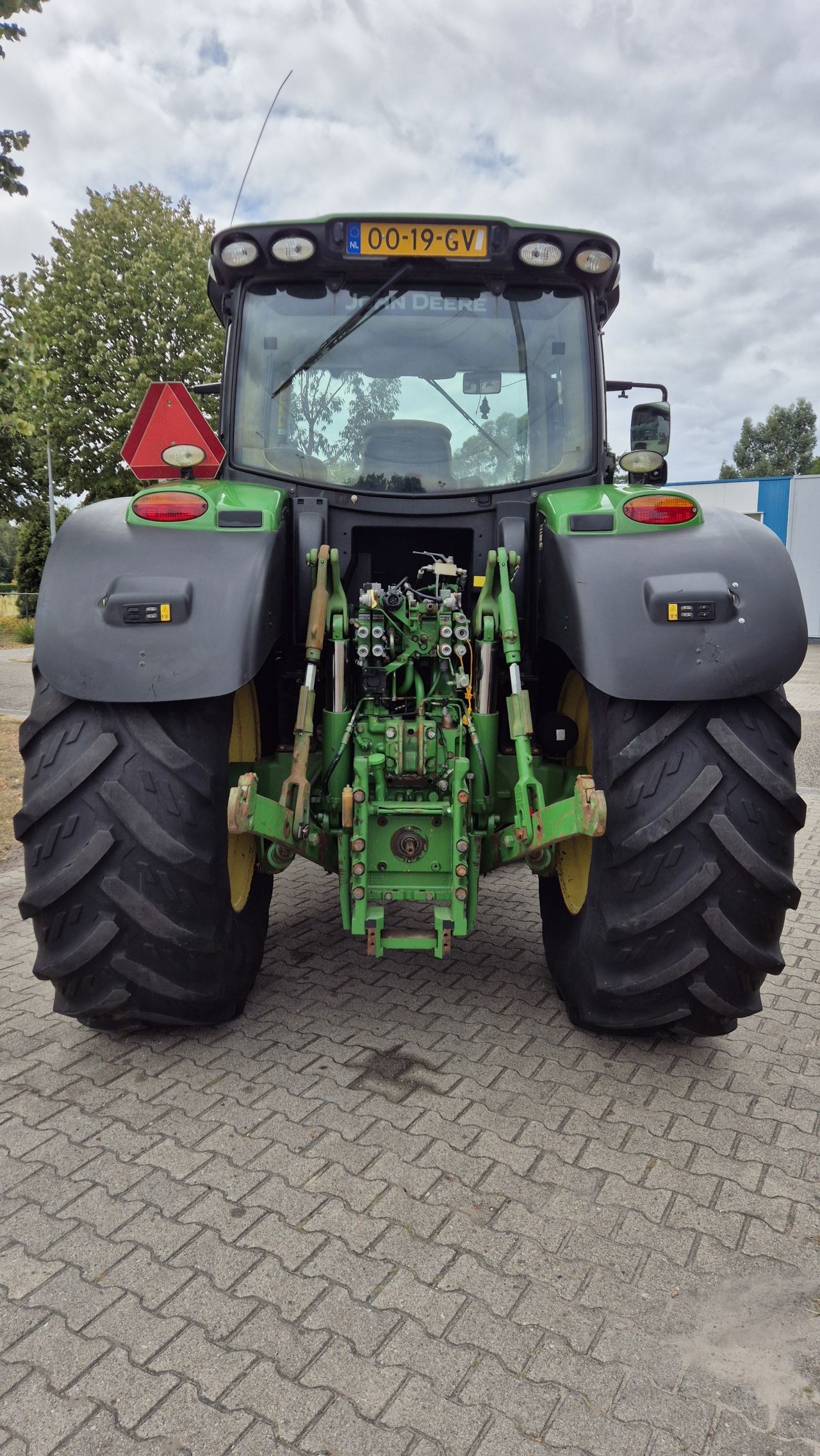 JOHN DEERE 6210R DD, 40Kmh. Lucht, Fronthef PTO, TLS.