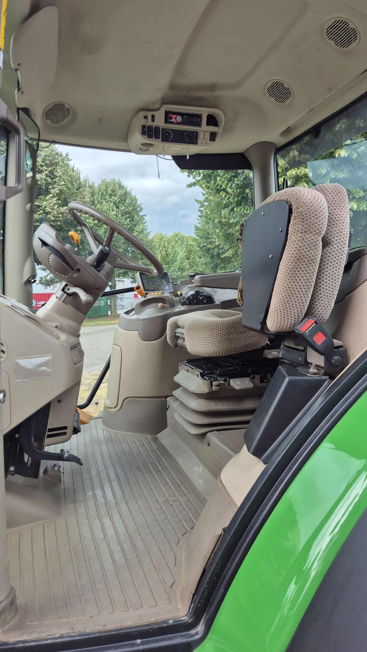 JOHN DEERE 6210R DD, 40Kmh. Lucht, Fronthef PTO, TLS.