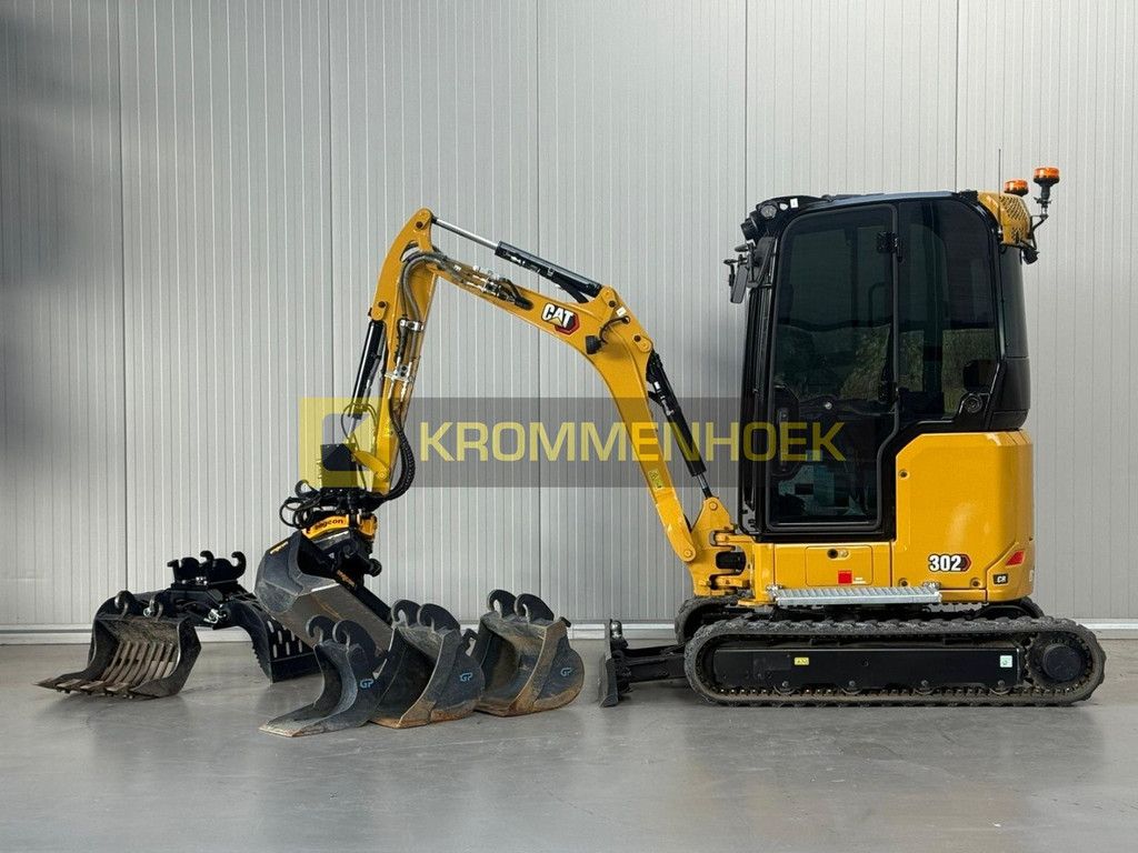 Caterpillar 302 CR Vol opties !! Engcon Draaikantelstuk KH9533