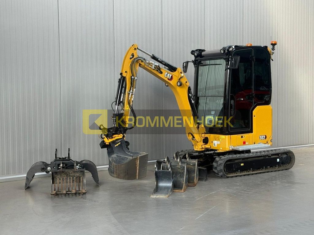 Caterpillar 302 CR Vol opties !! Engcon Draaikantelstuk KH9533