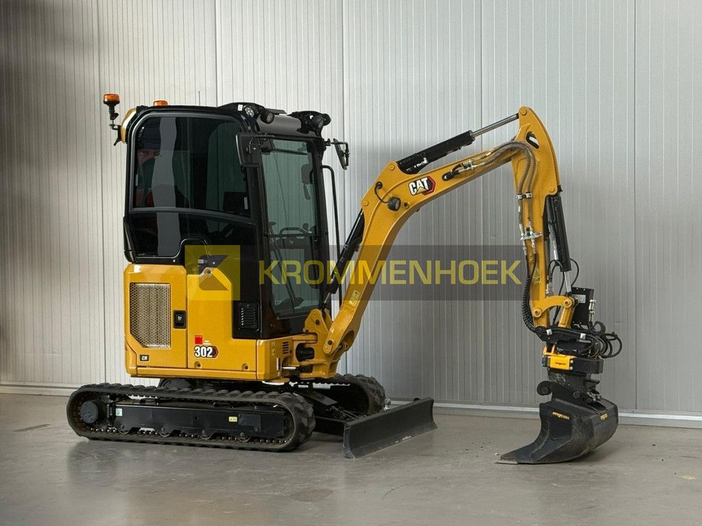 Caterpillar 302 CR Vol opties !! Engcon Draaikantelstuk KH9533