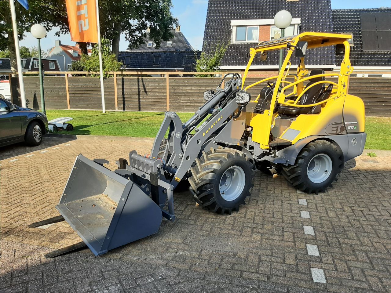 Eurotrac W12 MS shovel - ex. Demo - Lease is mogelijk evt.