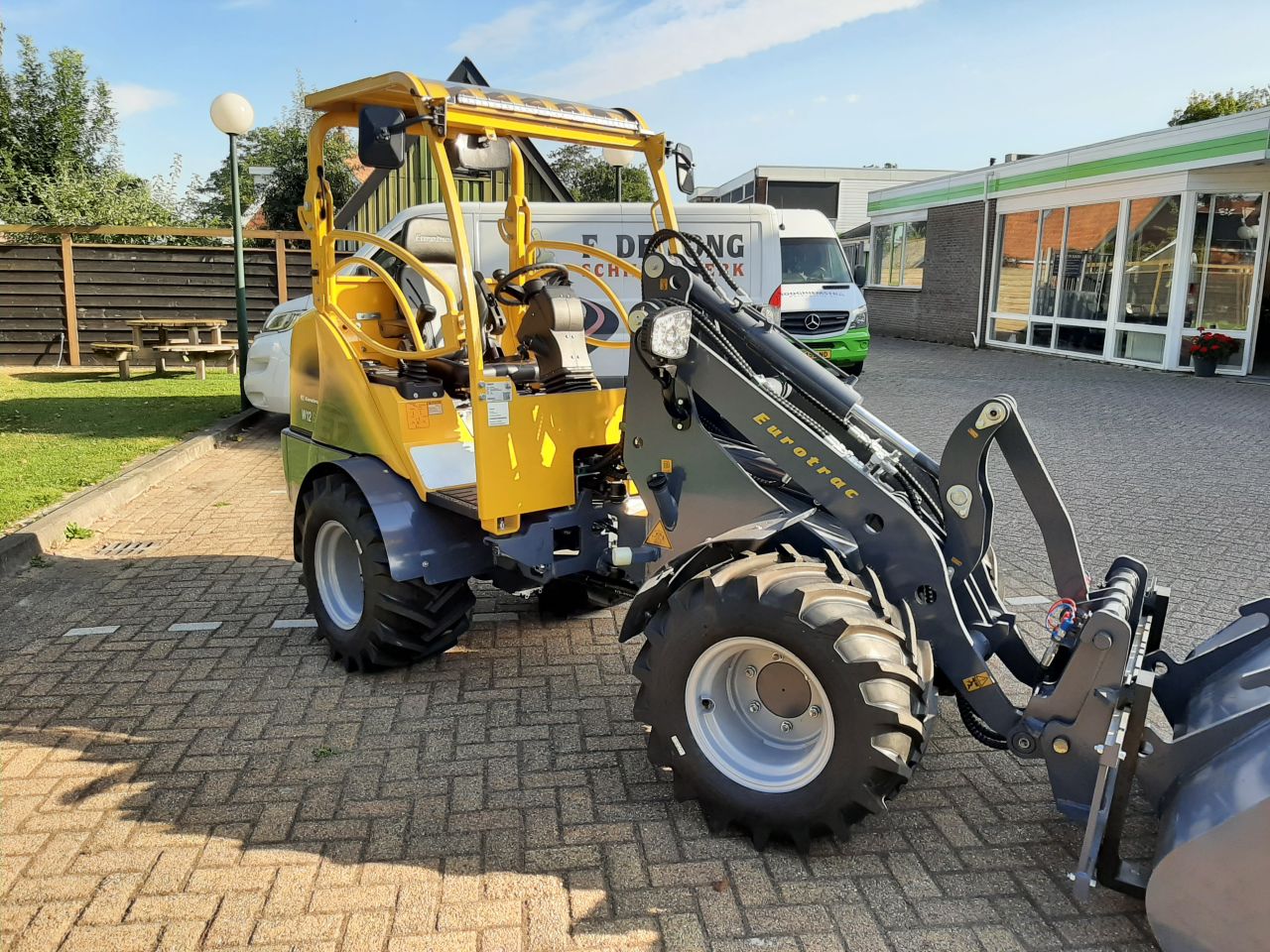 Eurotrac W12 MS shovel - ex. Demo - Lease is mogelijk evt.