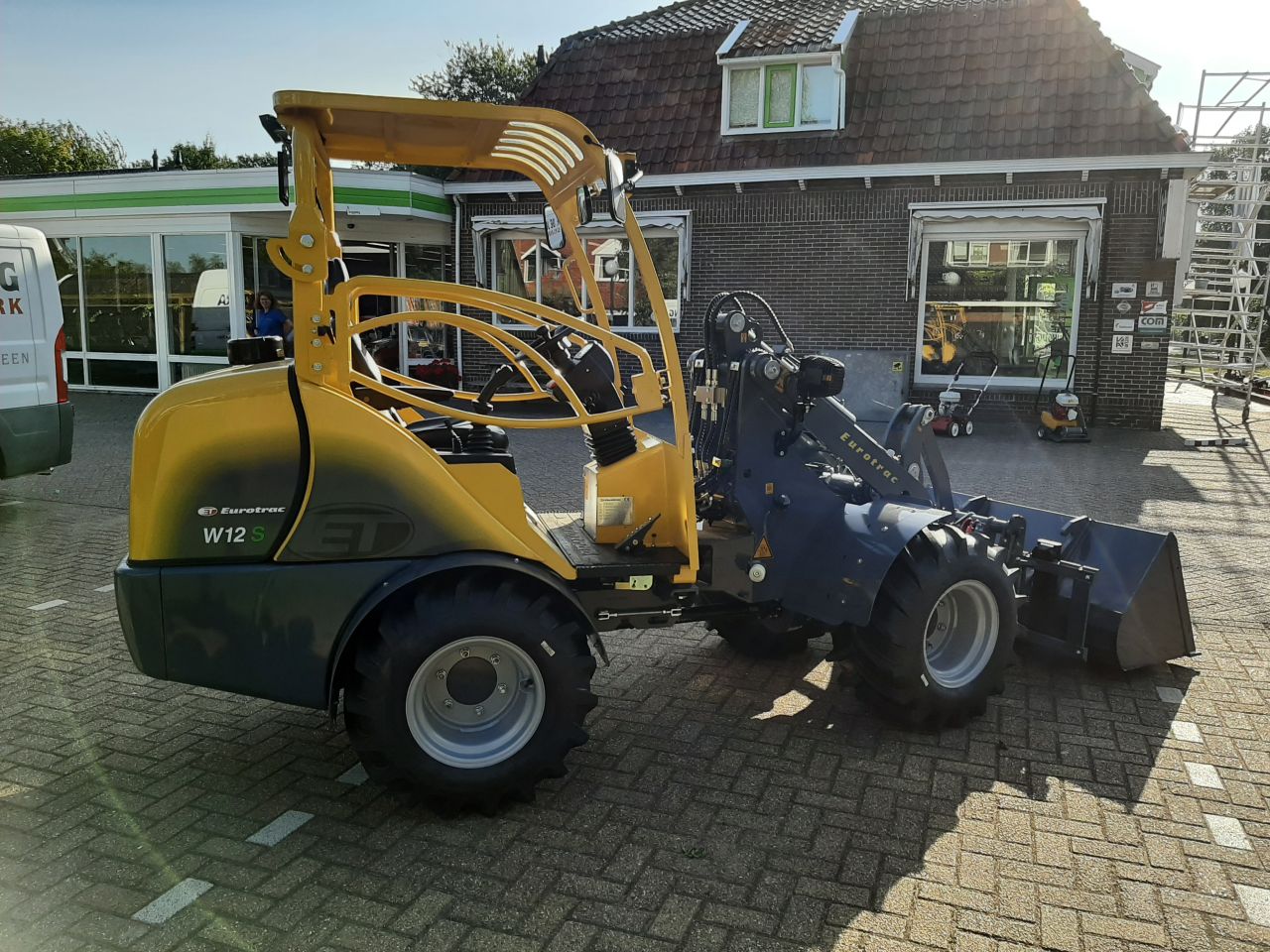 Eurotrac W12 MS shovel - ex. Demo - Lease is mogelijk evt.