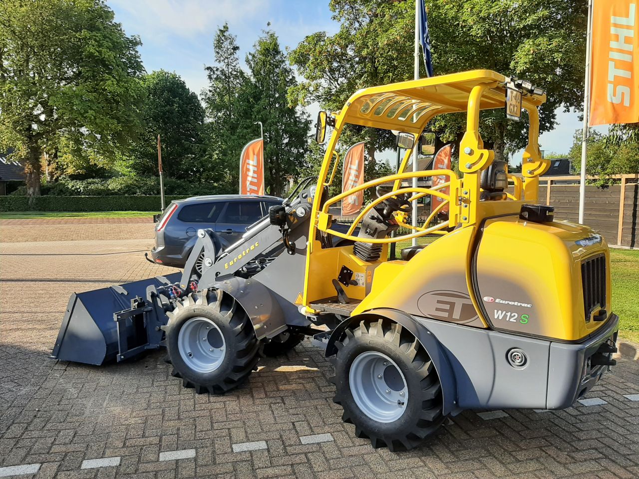 Eurotrac W12 MS shovel - ex. Demo - Lease is mogelijk evt.