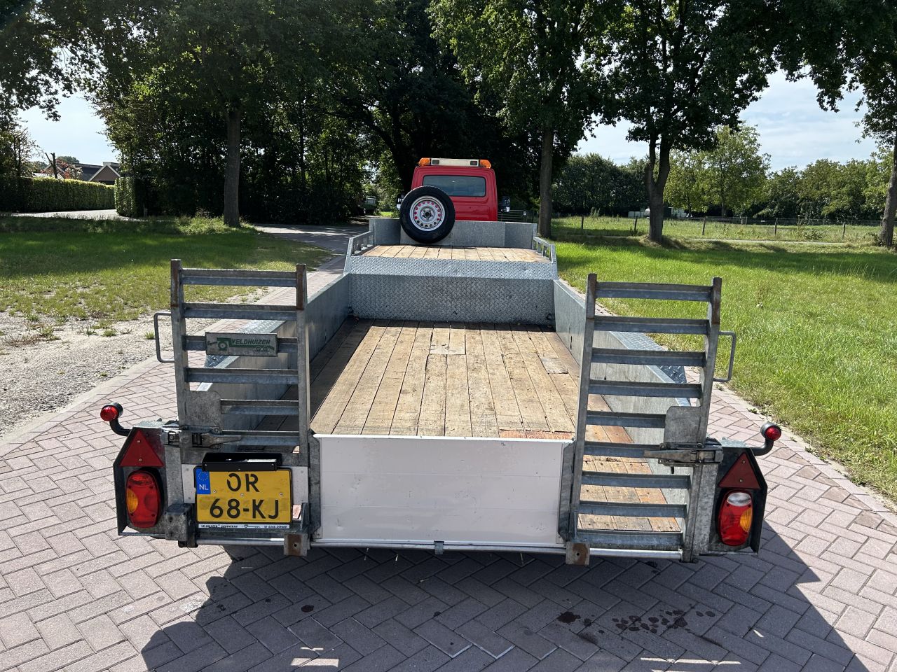 Be oplegger kuip dieplader Veldhuizen 5 TON (2018