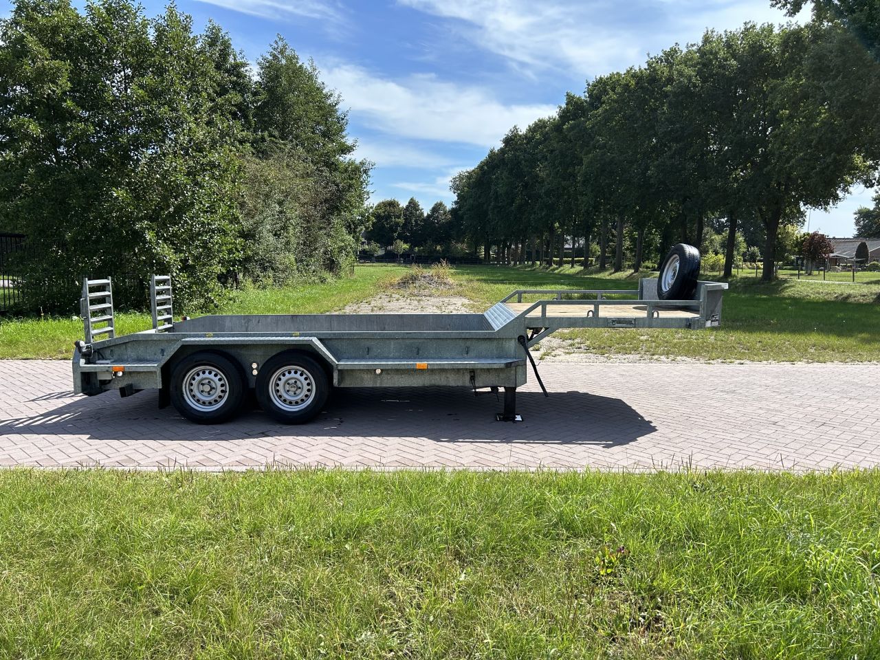 Be oplegger kuip dieplader Veldhuizen 5 TON (2018