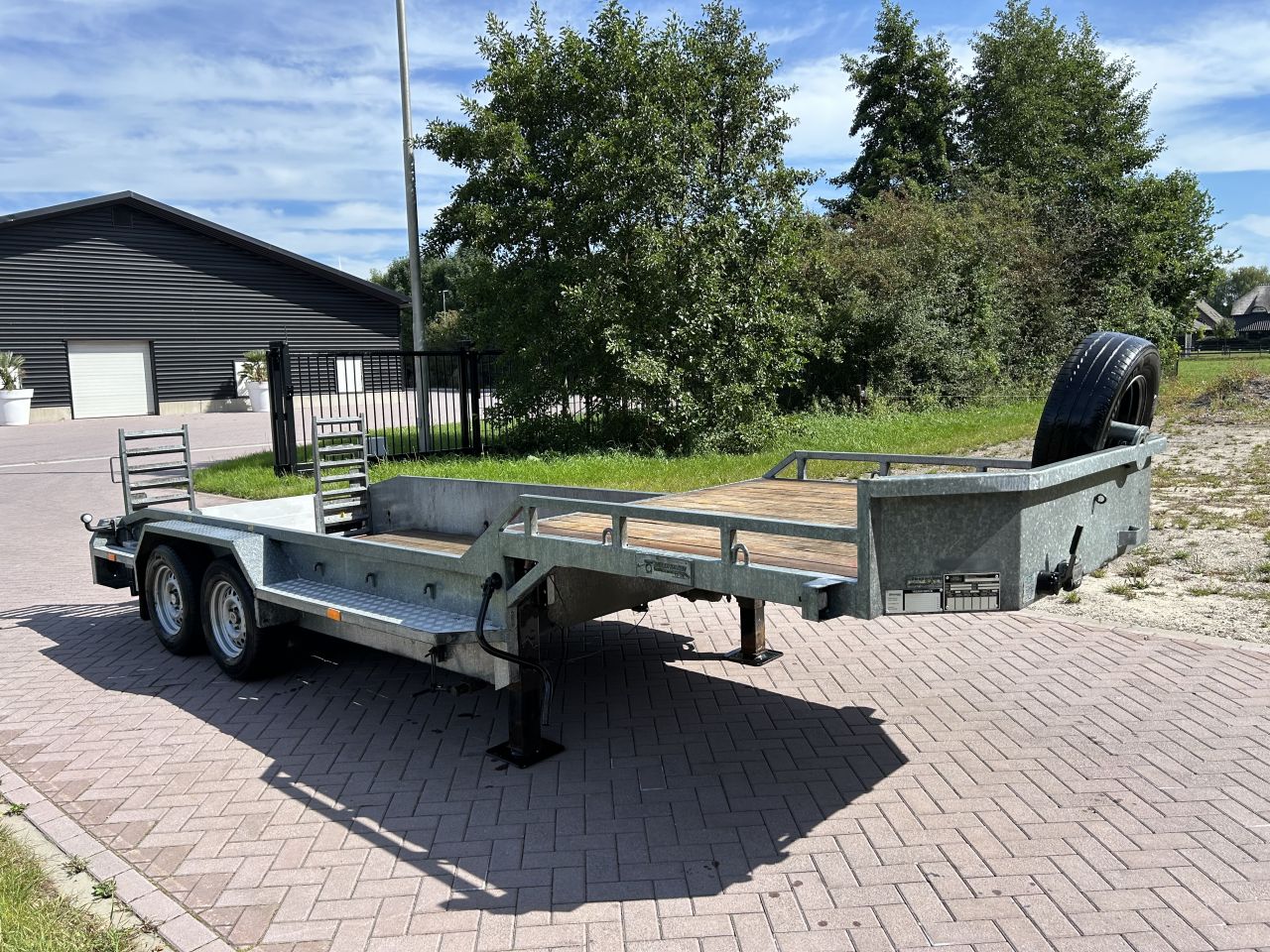 Be oplegger kuip dieplader Veldhuizen 5 TON (2018