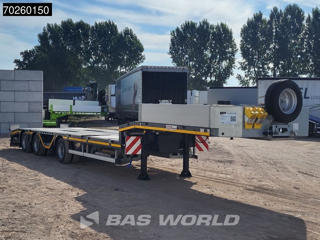 Faymonville MAX100-N-3A-9.30-RM 3 axles NEW 475cm Extendable Lift+Lenkachse