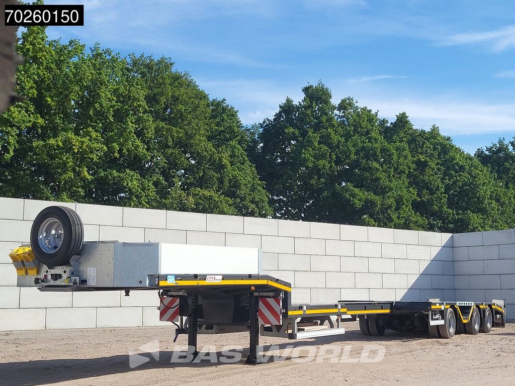 Faymonville MAX100-N-3A-9.30-RM 3 axles NEW 475cm Extendable Lift+Lenkachse