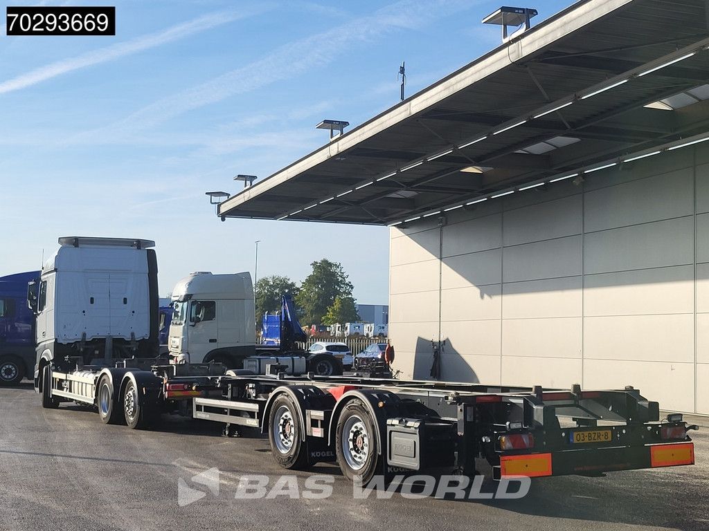 Mercedes Actros Actros 2545 6X2 NL-Truck BDF Combi Retarder Lift Asche ACC Xenon Navi Euro 6