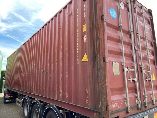 40ft high cube container gebruikt