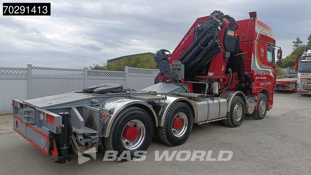 DAF XF XF105.510 8X4 Palfinger PK150.002 Kran Crane Winch Fifth Wheel Big-Axle Euro 5