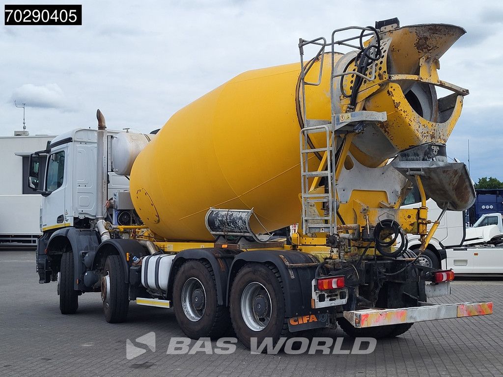 Mercedes Arocs 3236 8X4 9m3 Cifa Big-Axle Steelsuspension Euro 6