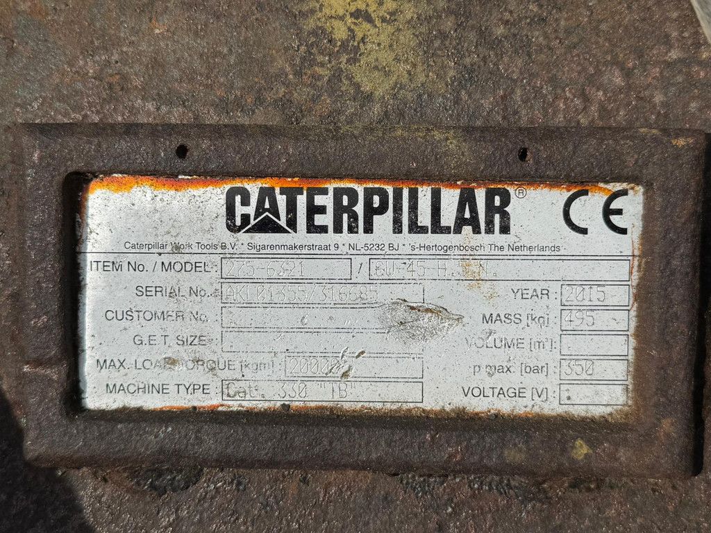 Verachtert CW45-H5-N Cat TB linkage