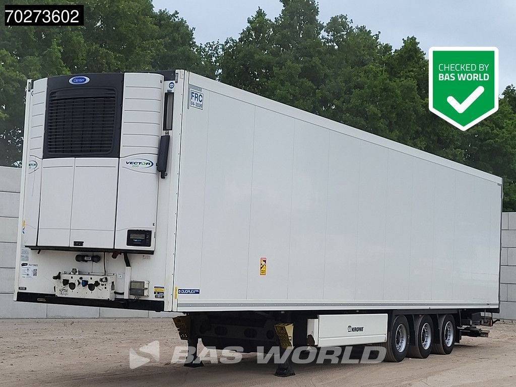 Krone Carrier Vector 1550 Tailgate TUV 11/25 Liftachse Bloemenbreed