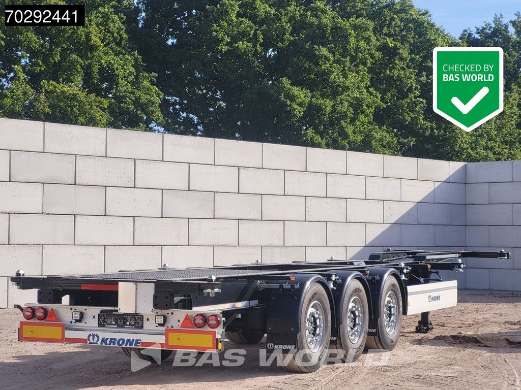 Krone SD NEW, 20ft, 25ft, 30ft, 40ft, Liftachse