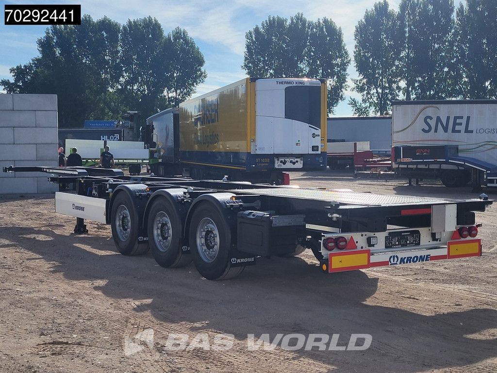 Krone SD NEW, 20ft, 25ft, 30ft, 40ft, Liftachse