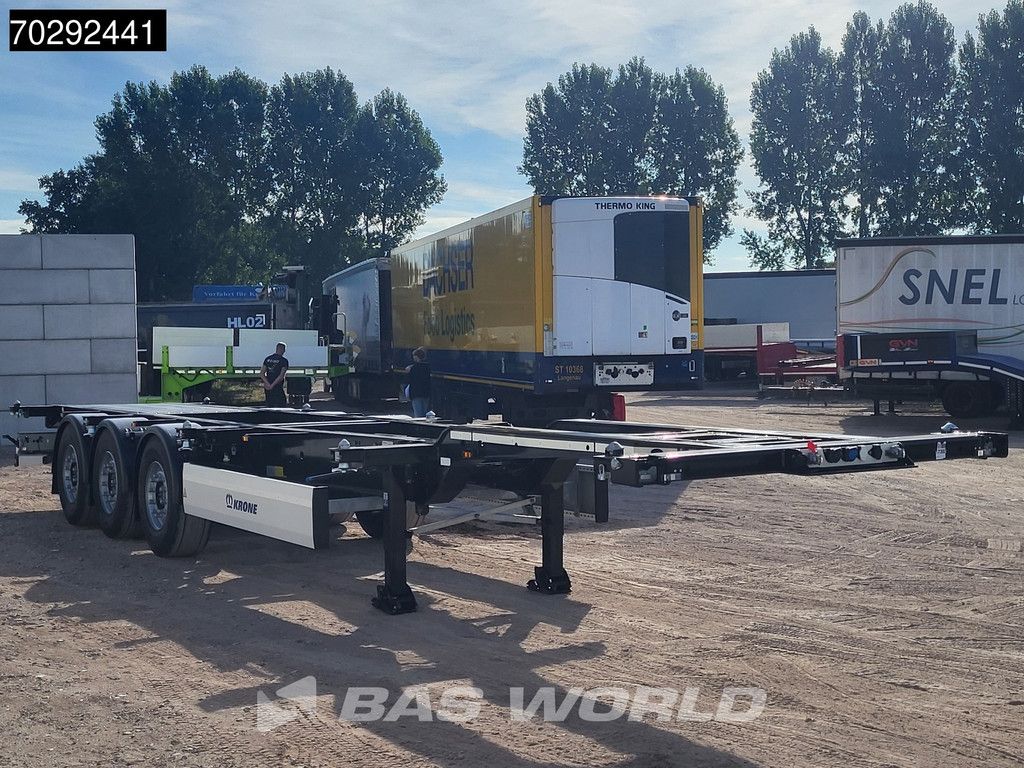 Krone SD NEW, 20ft, 25ft, 30ft, 40ft, Liftachse